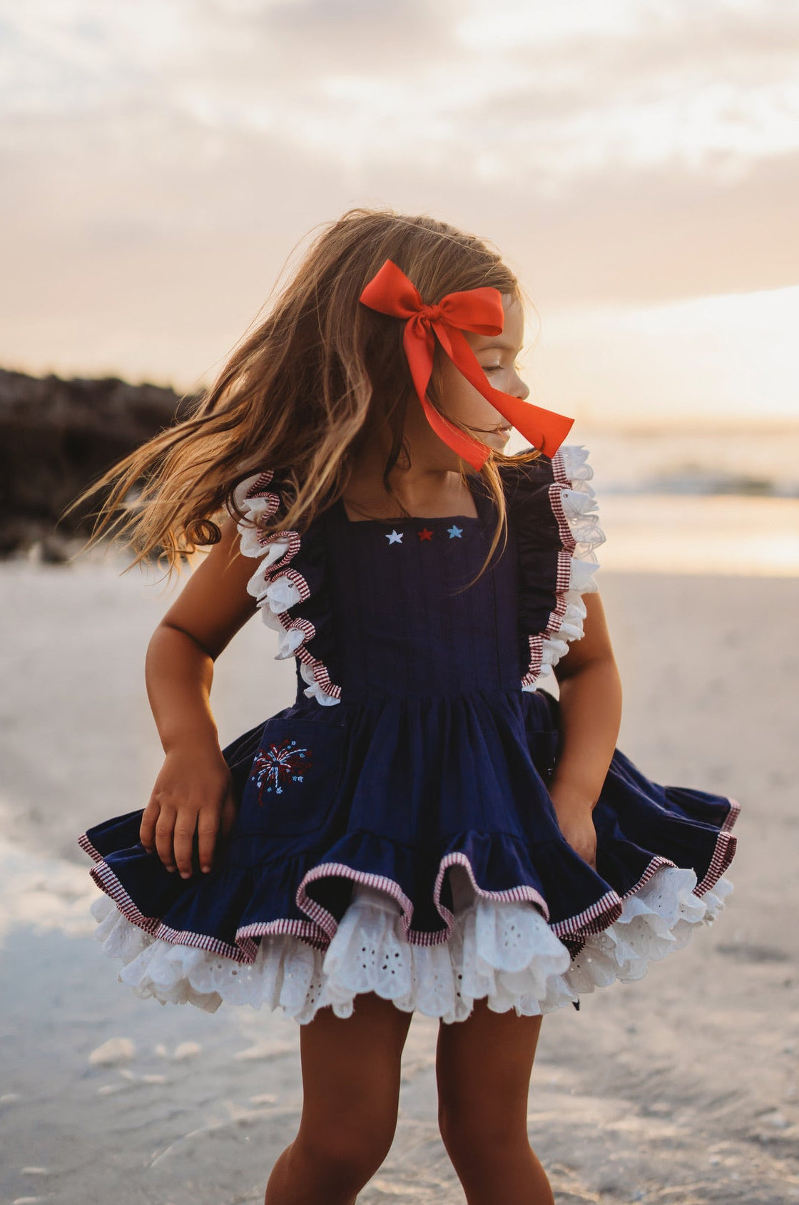 *preorder* Lady Liberty Pinafore Set