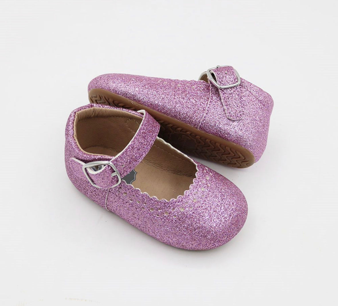 Mary Jane - Glitter Purple