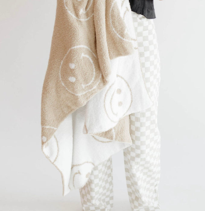 Plush Blanket | Original Just Smile