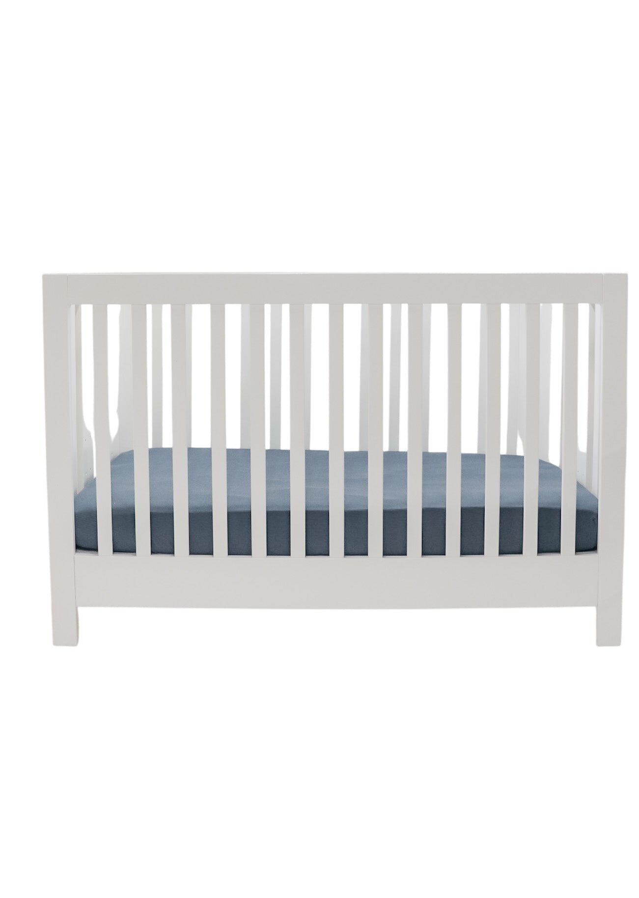 River Ribbed Crib Sheet