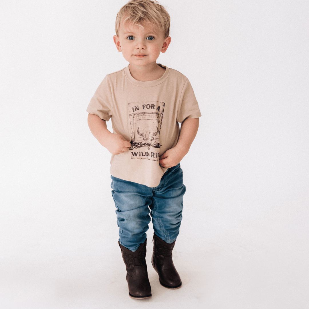 In For A Wild Ride T-shirt - Child