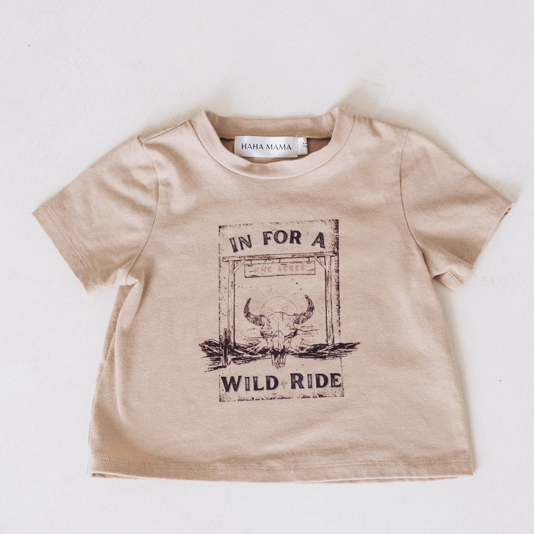 In For A Wild Ride T-shirt - Child