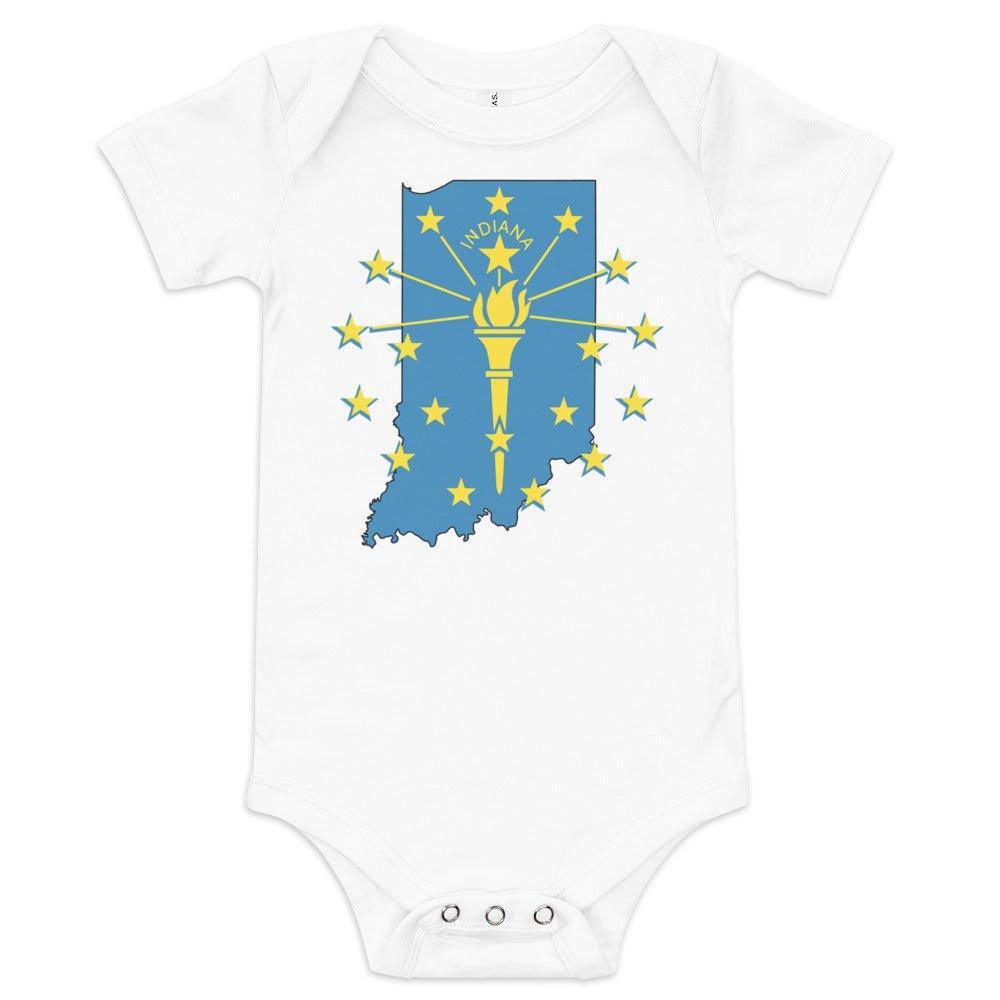 Indiana Baby Short Sleeve Onesie