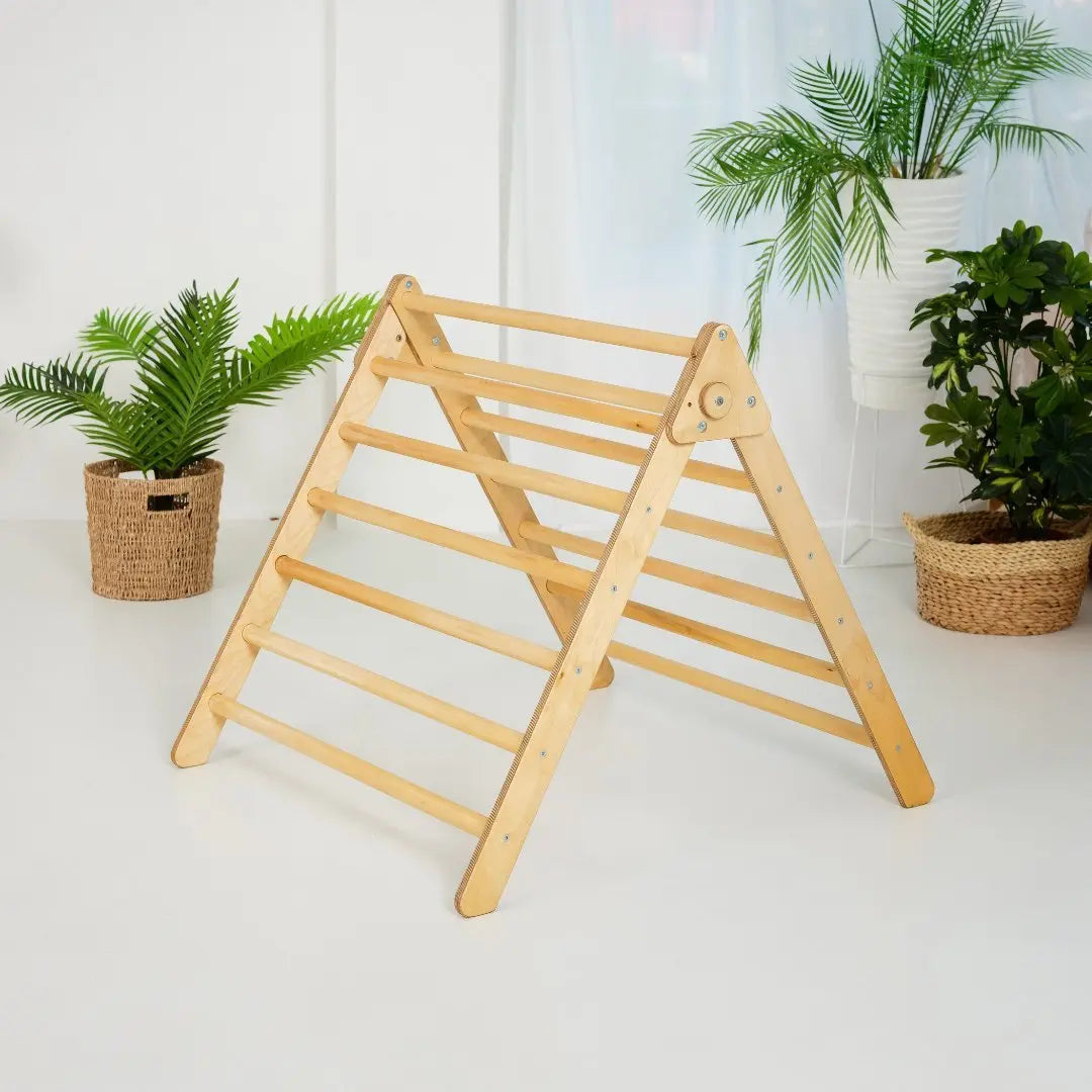 Indoor Montessori Triangle Climbing Ladder For Toddlers 1-7 Y.o.