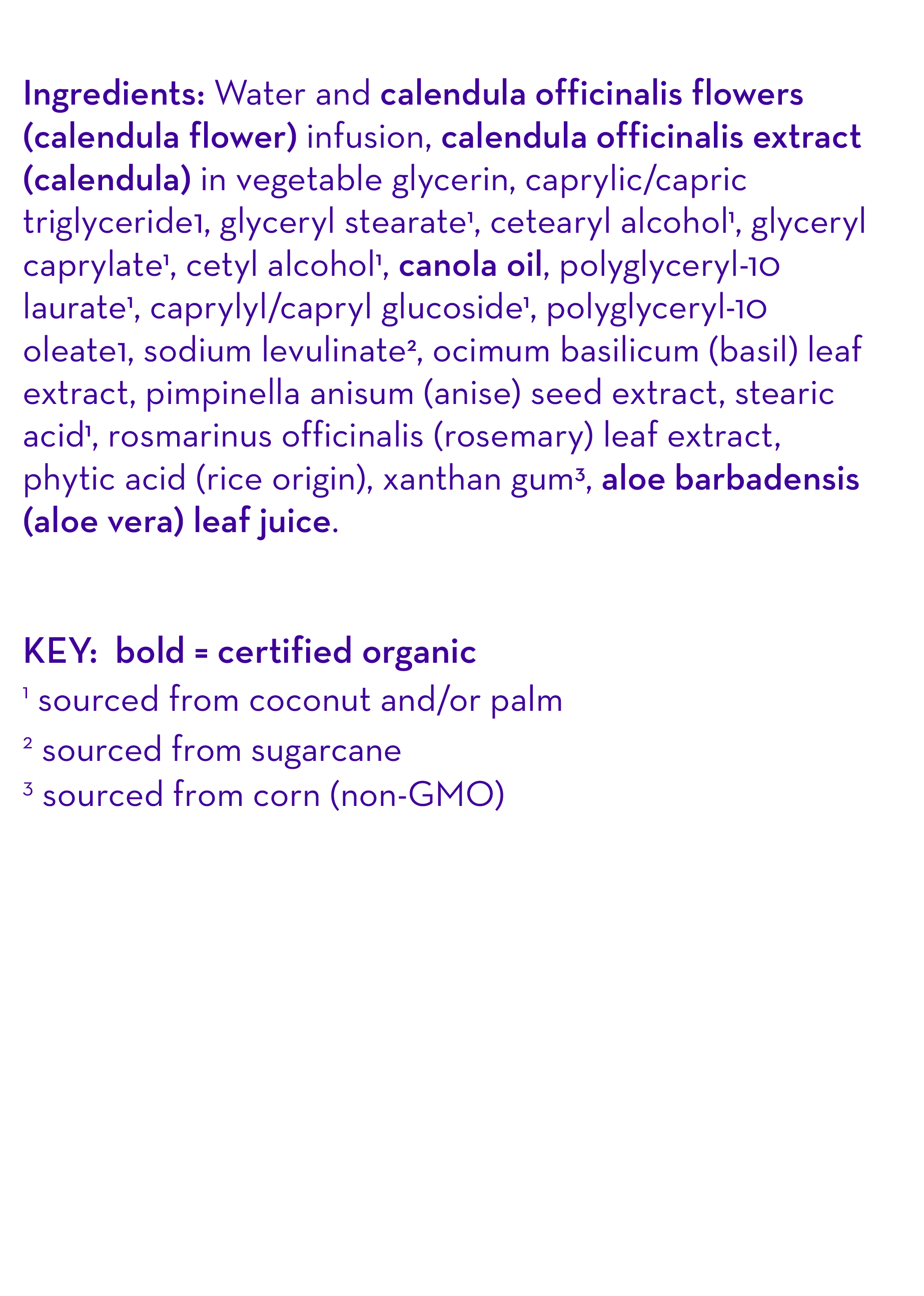 (no Fragrance) Super Sensitive™ Calendula Cream