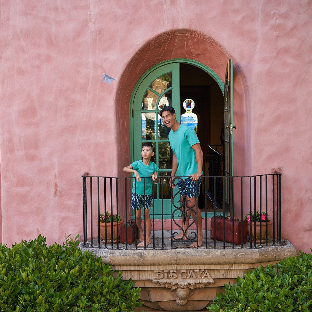 Ink Blue & Green Sardines