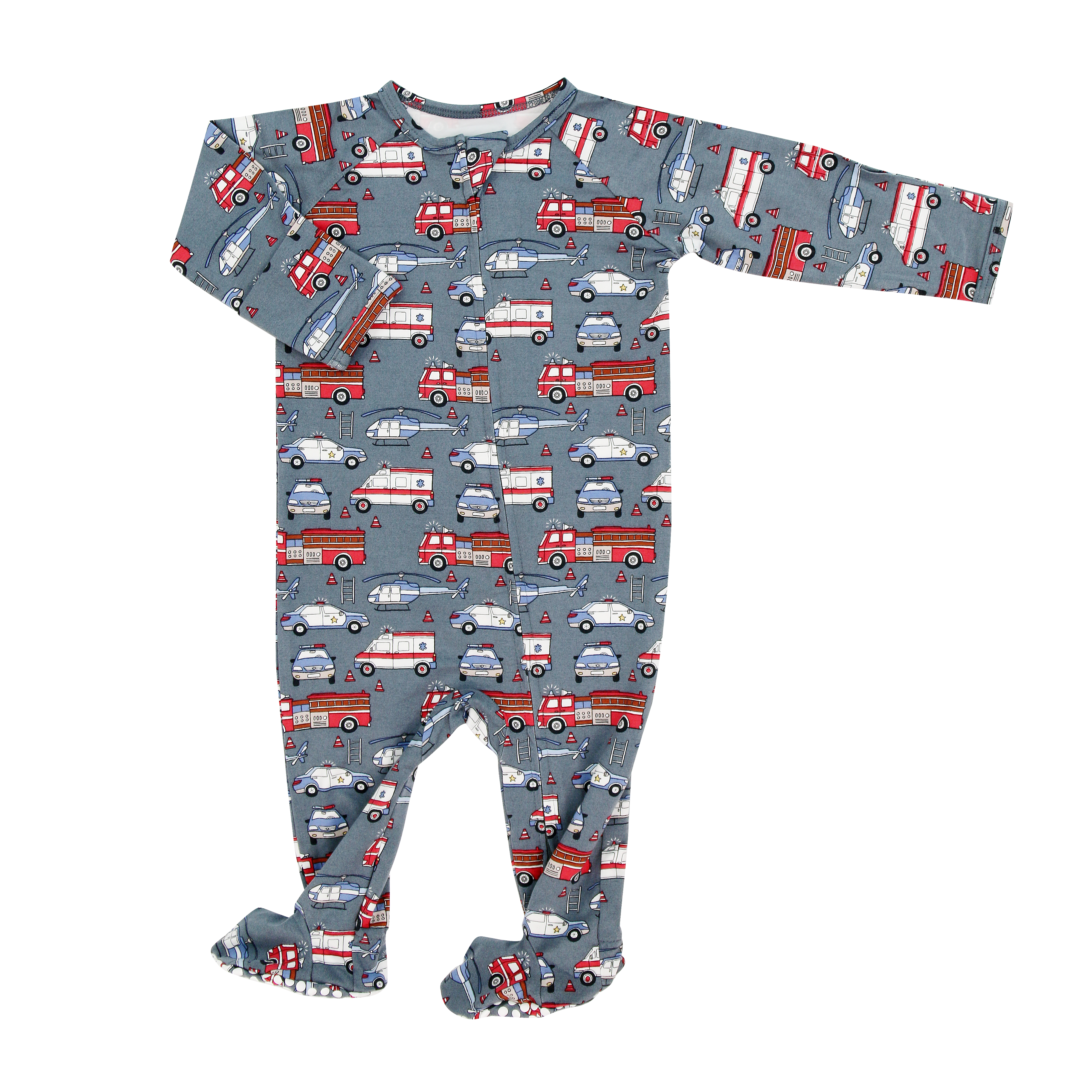 Ironman Zipper Footie