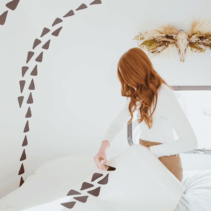 Irregular Triangle Wall Decals