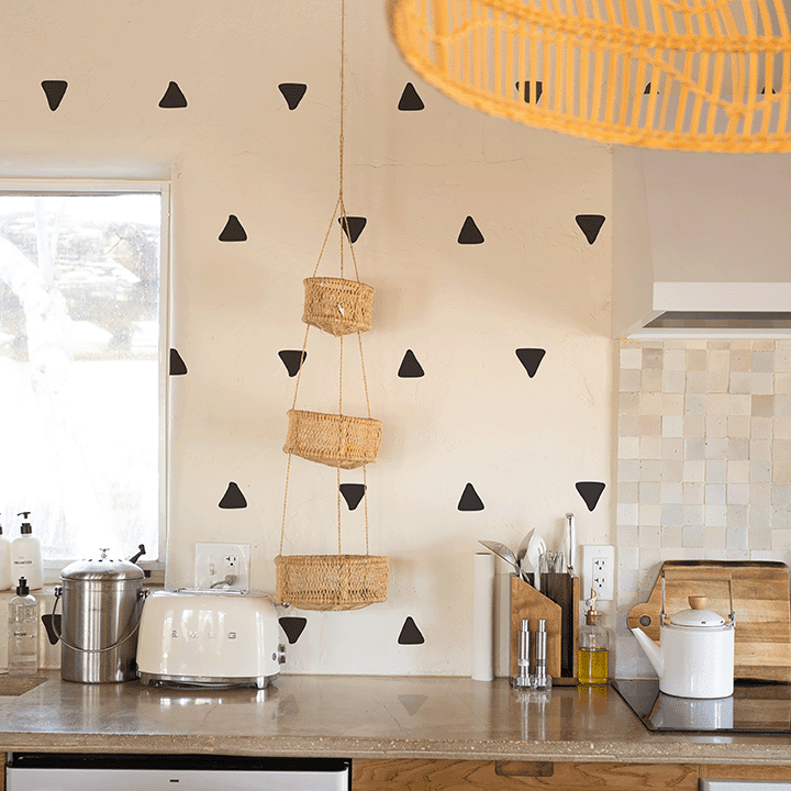 Irregular Triangle Wall Decals