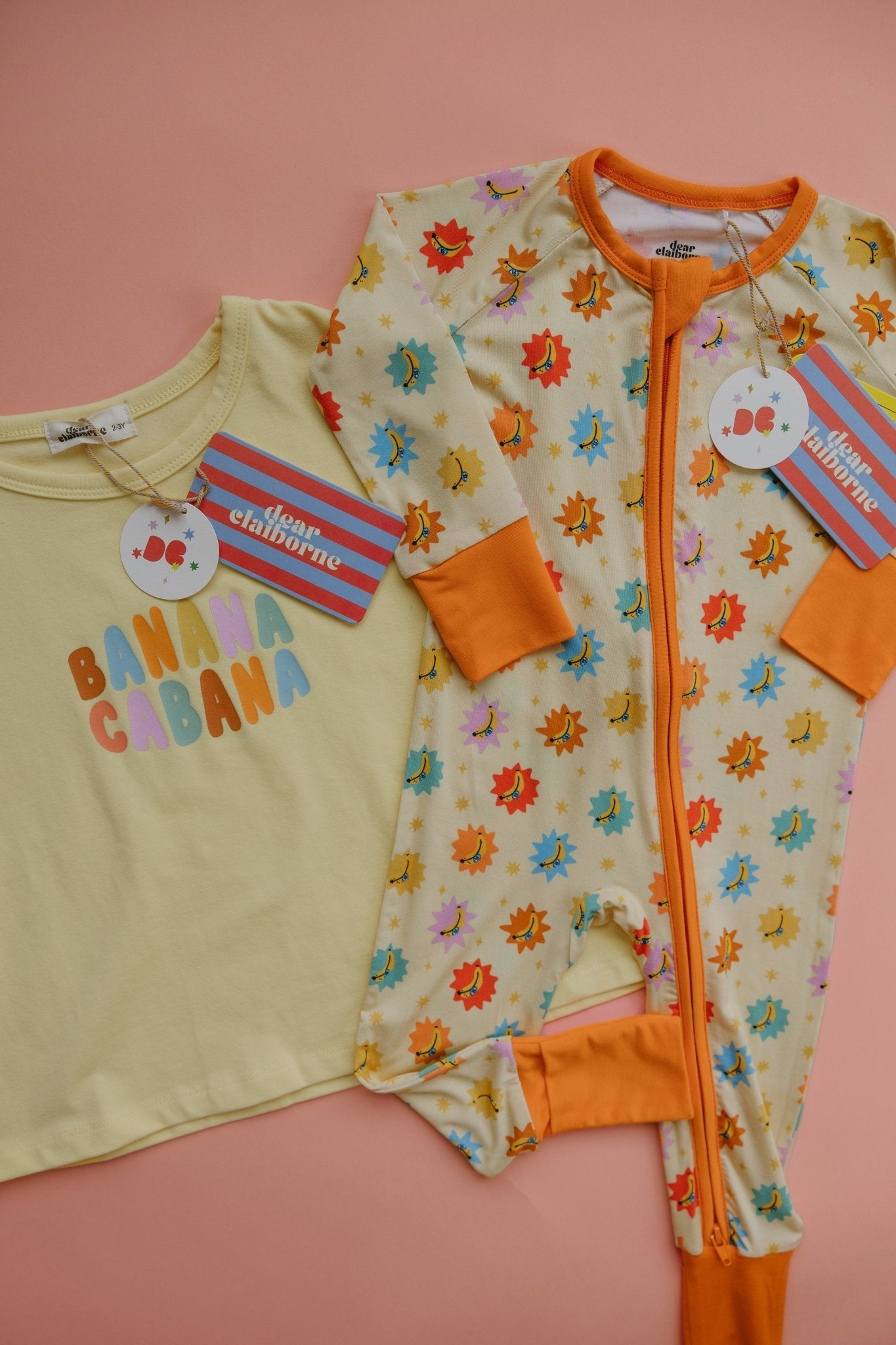 Its Bananas Zipper Romper