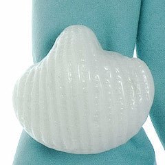 Ivory Scallop Shell Napkin Ring