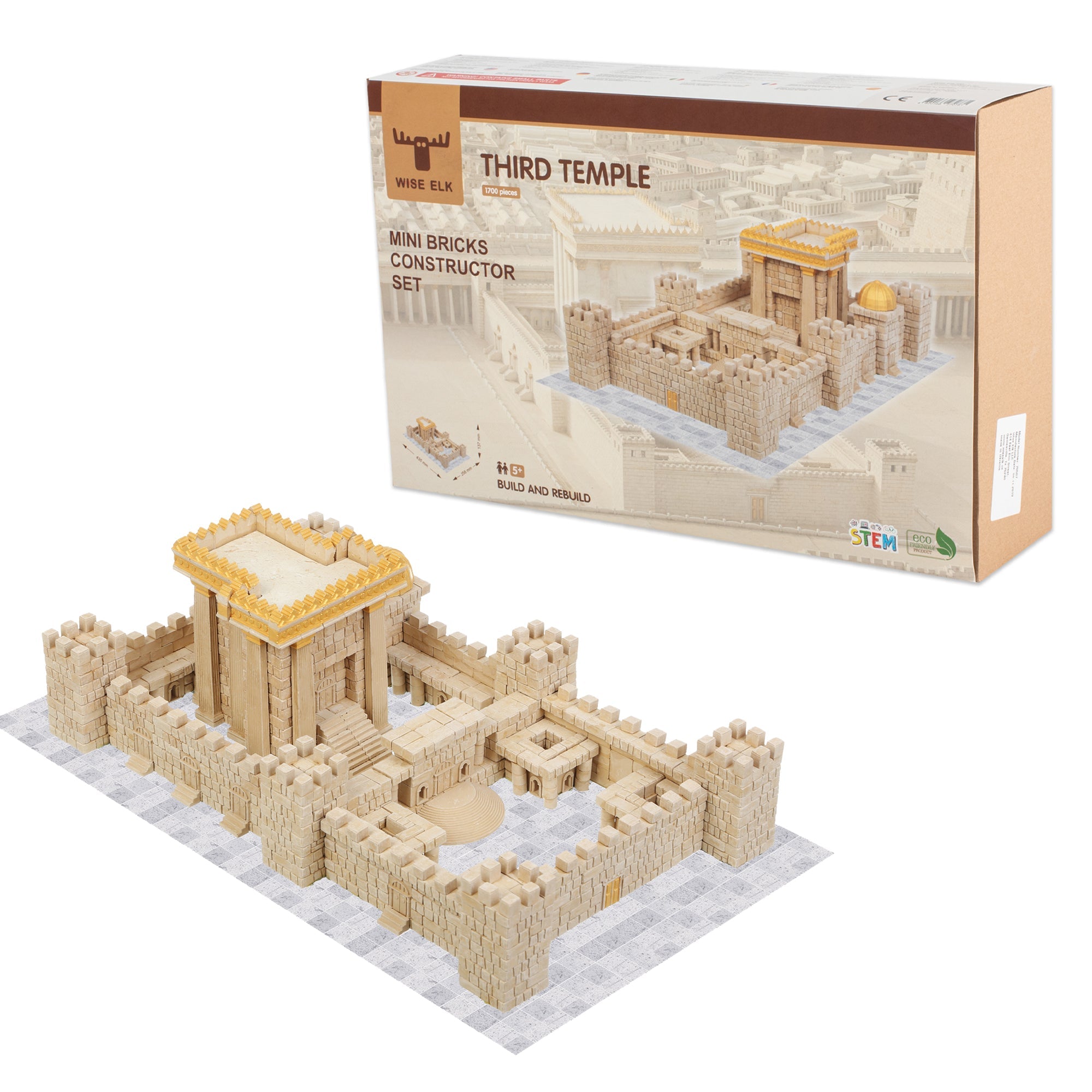 Wise Elk™ Third Temple | 1700 pcs. by Wise Elk
