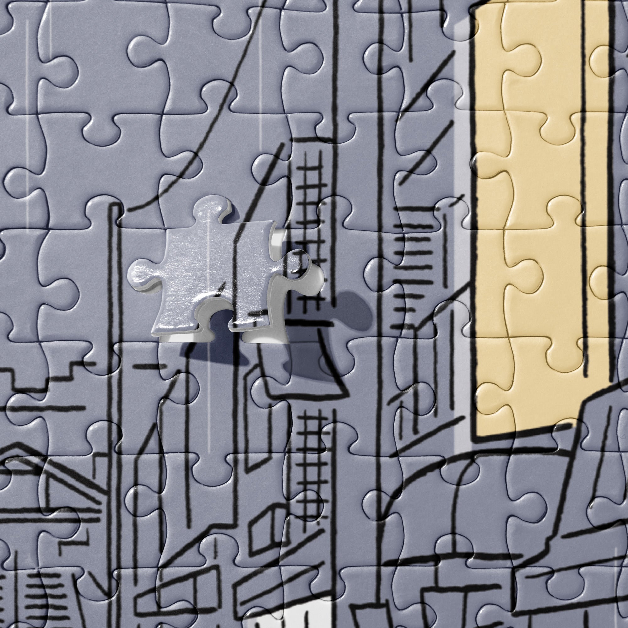 Rain In Yanaka Puzzle