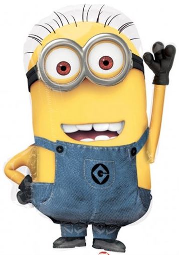 Licensed Jumbo Minion Foil Balloon - Fun Party Centerpiece | 31 Inches