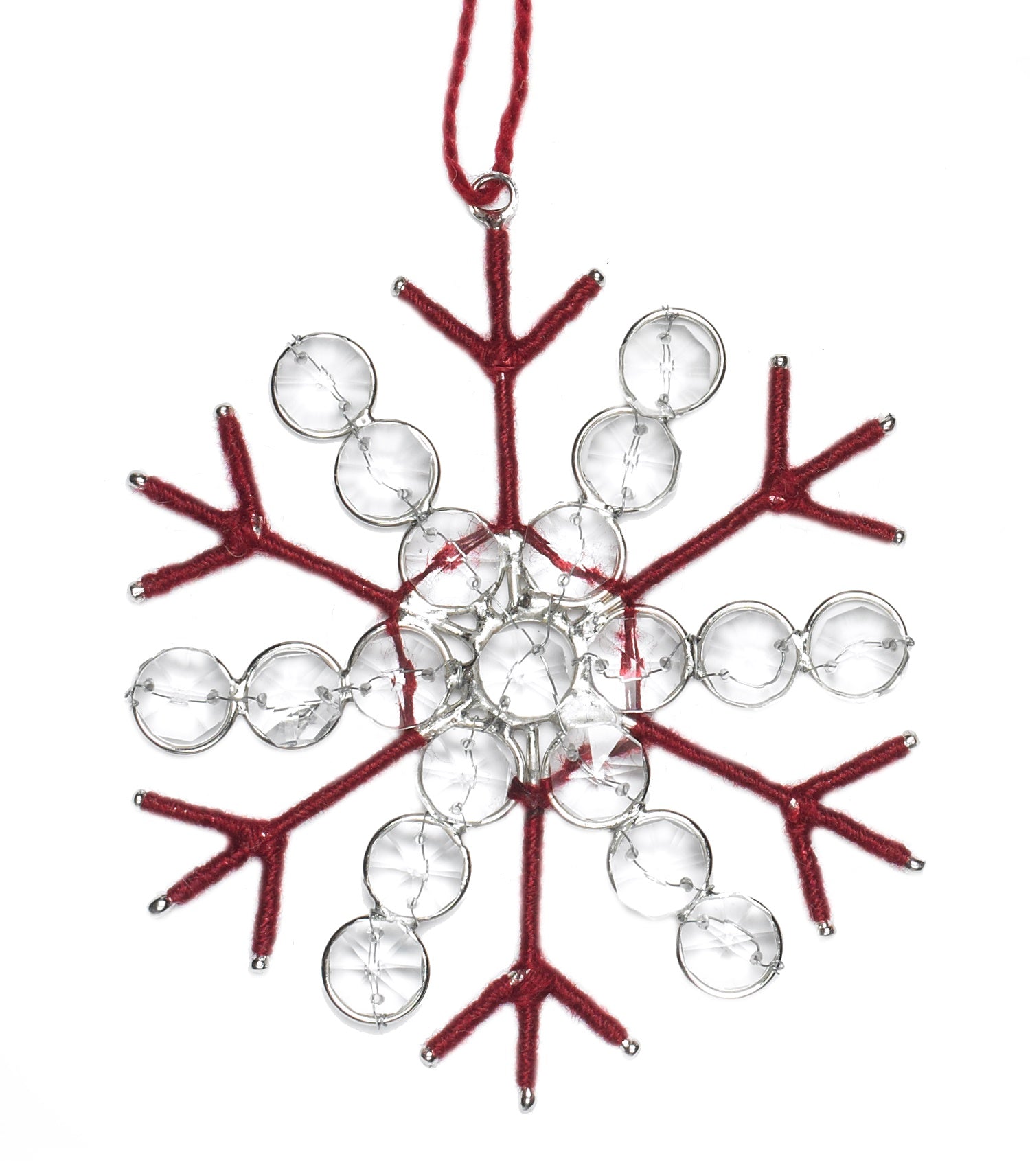 Jute Christmas Ornament #2