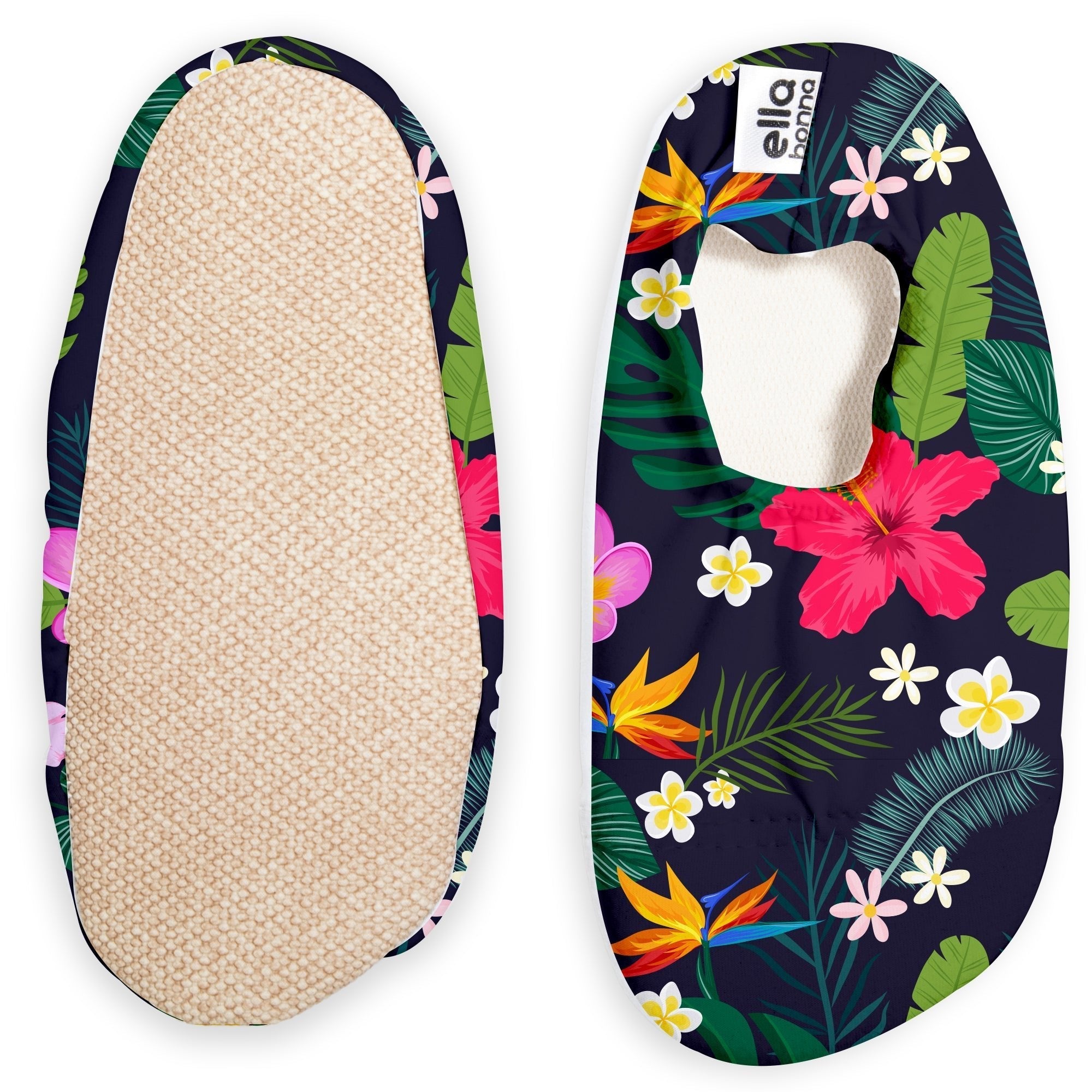 Non-slip Sole, Unisex Baby, Children's Sea Shoes, Pool Booties, Flowers