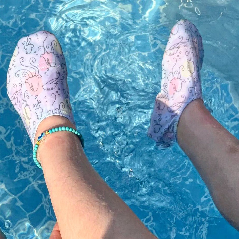 Non-slip Sole, Unisex Baby, Children's Sea Shoes, Pool Booties, Jellyfish