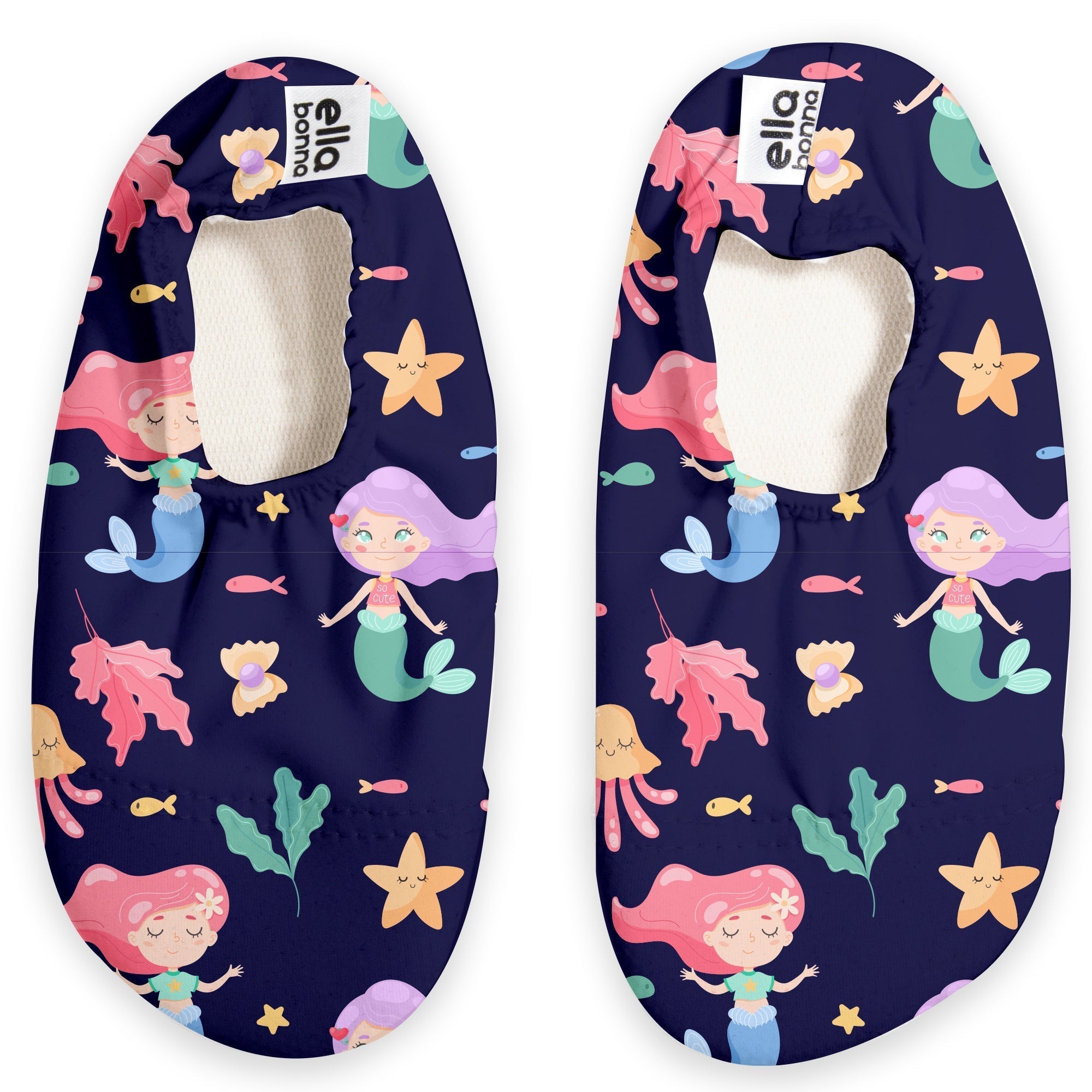 Non-slip Sole, Unisex Baby, Children's Sea Shoes, Pool Booties, Ocean Animals