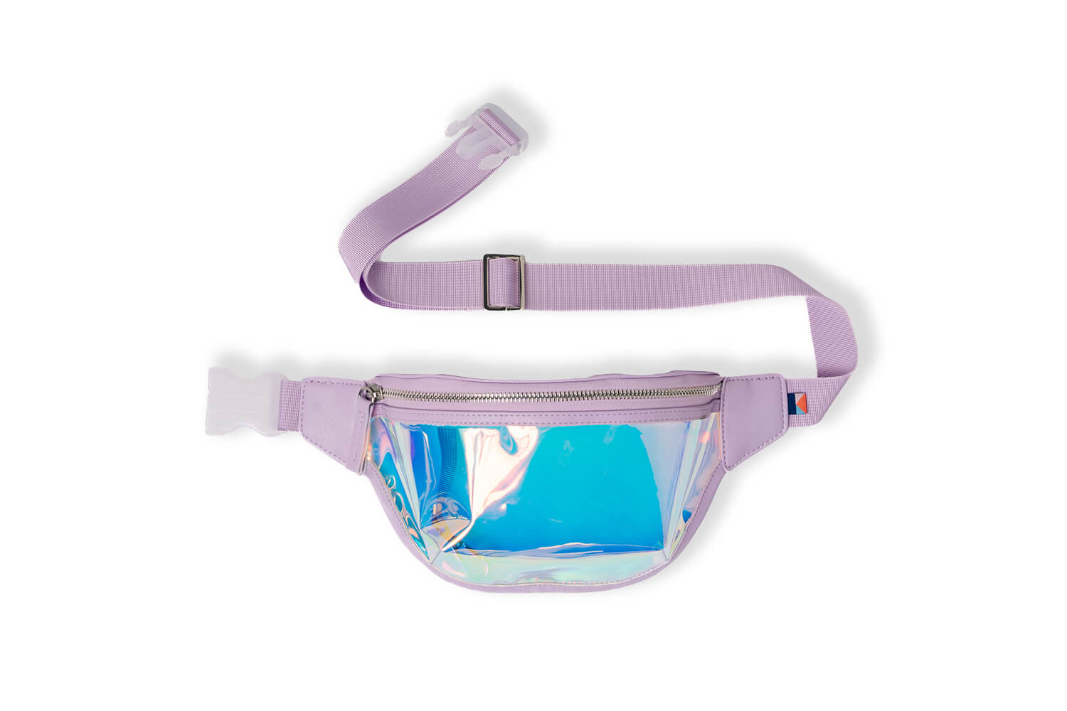 Kids Belt Bag - Iridescent Clear