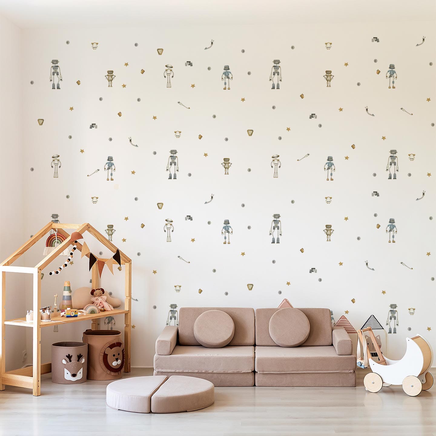 Robot Wall Decals