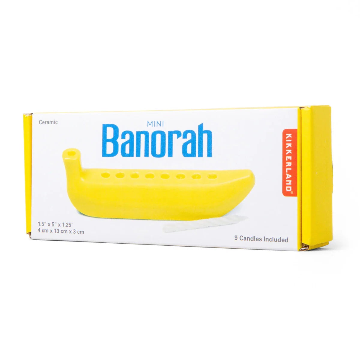 Kikkerland Mini Banorah Banana Menorah