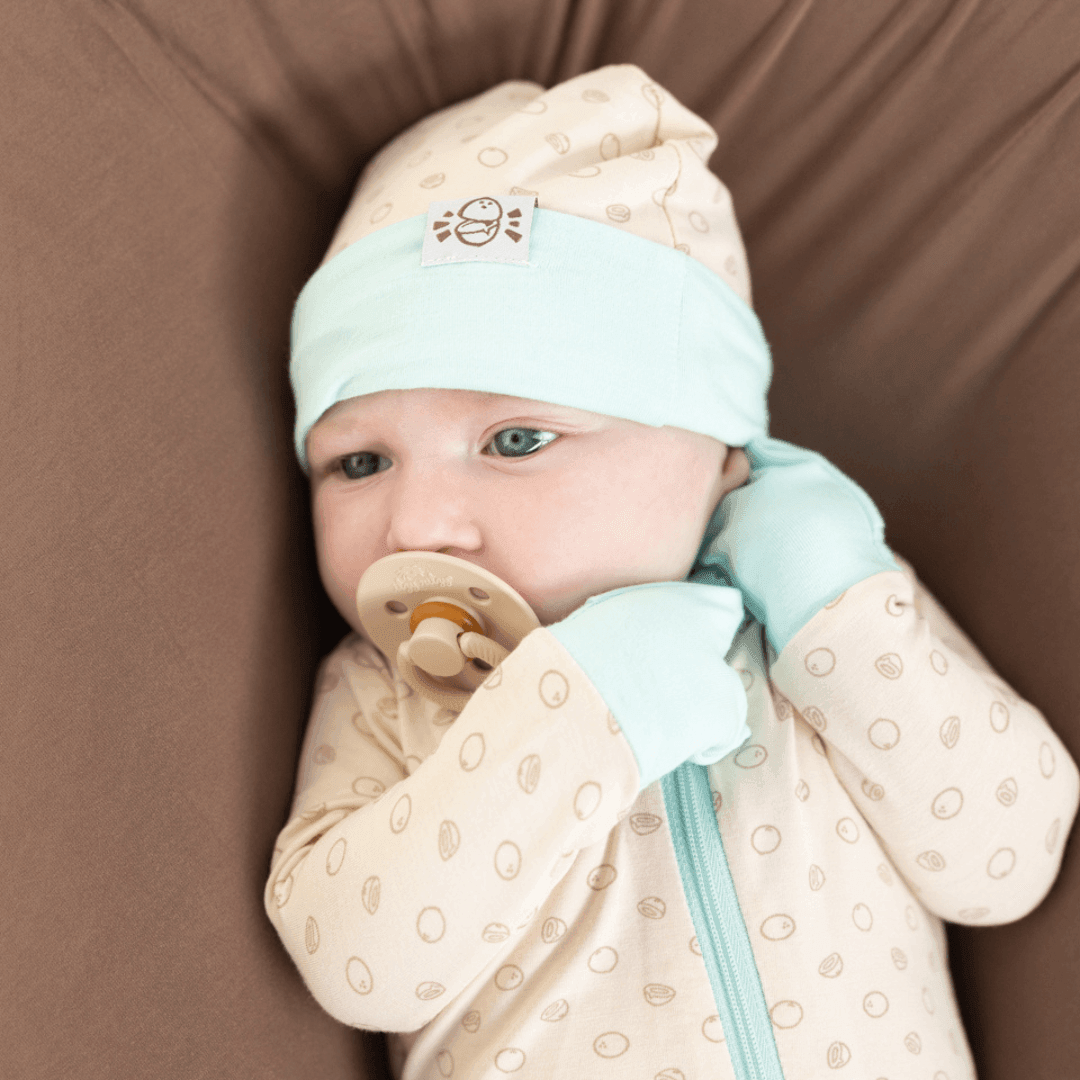 Knit Beanie In Coconuts