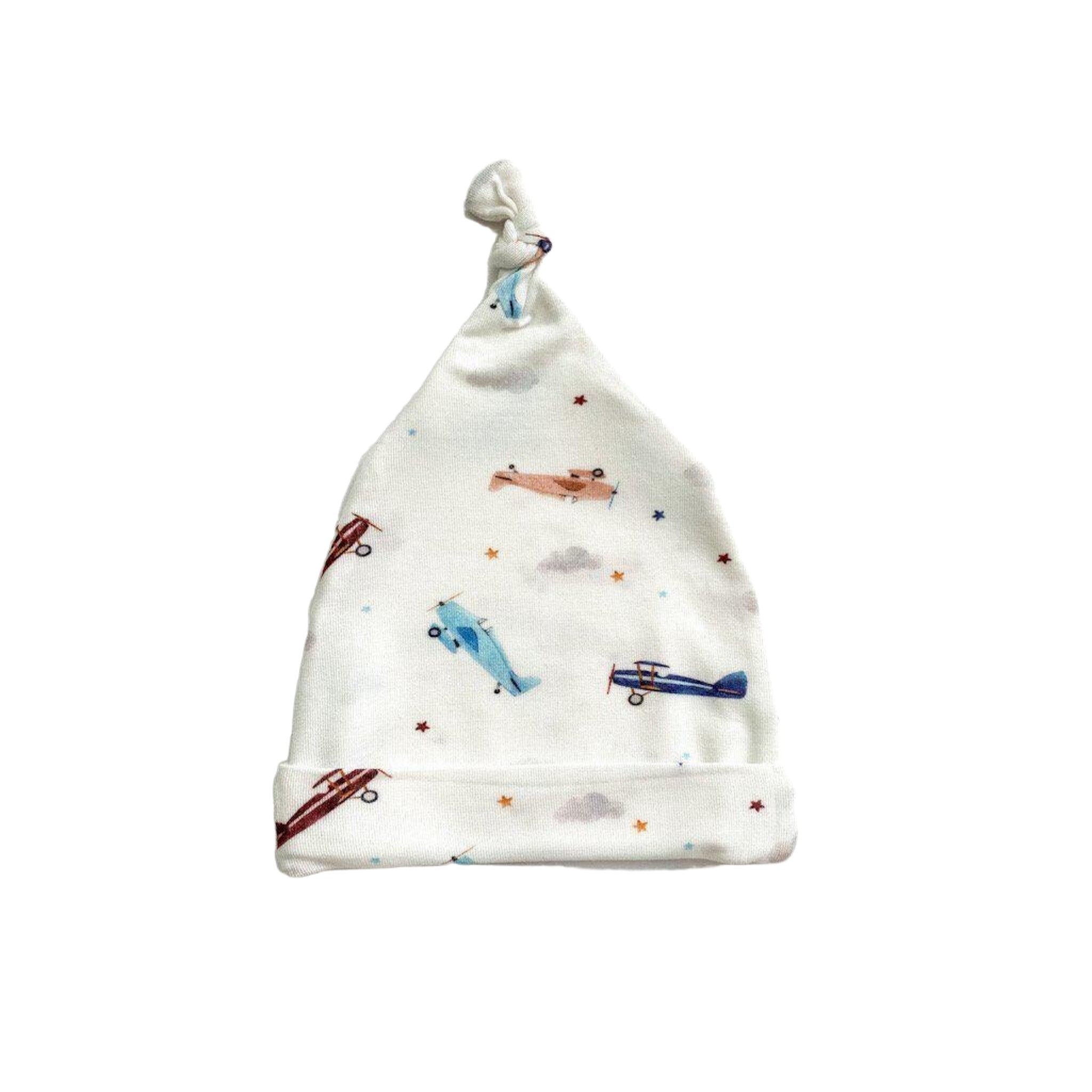 Knot Hat - Vintage Airplane