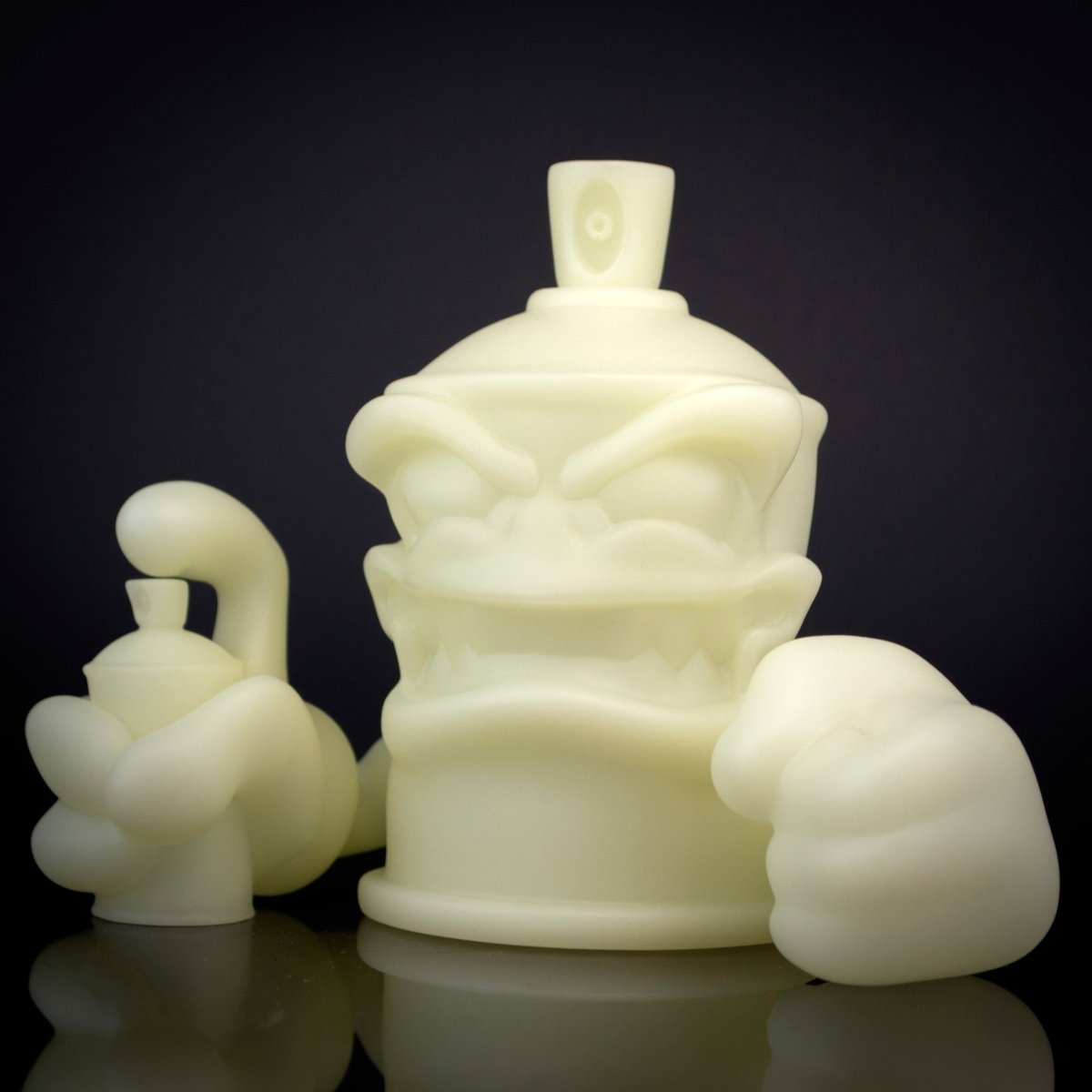 Krush The Kan 5 Inch Diy Glow In The Dark Vinyl Figure