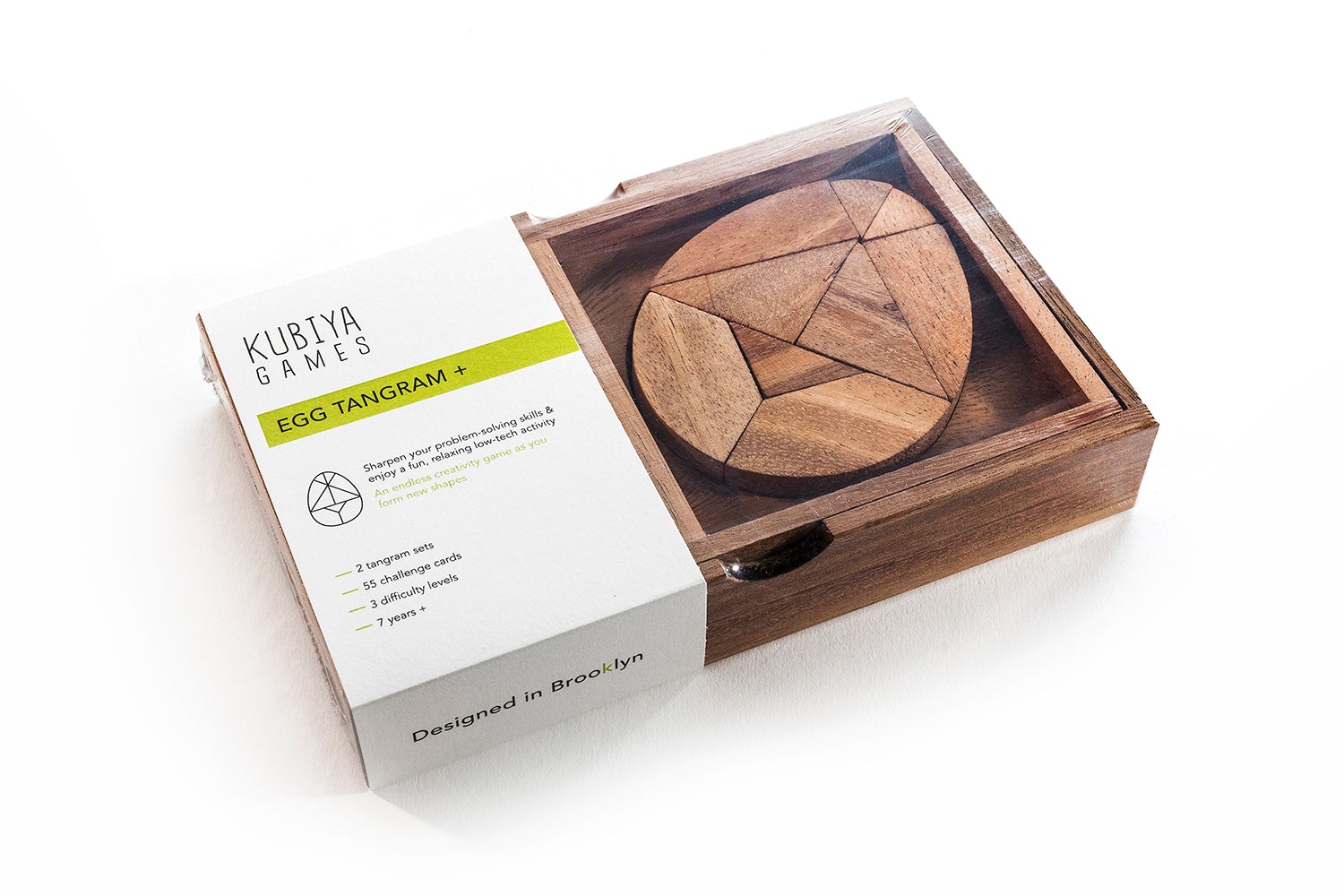 Egg Tangram - Two Sets With 55 Challenge Cards