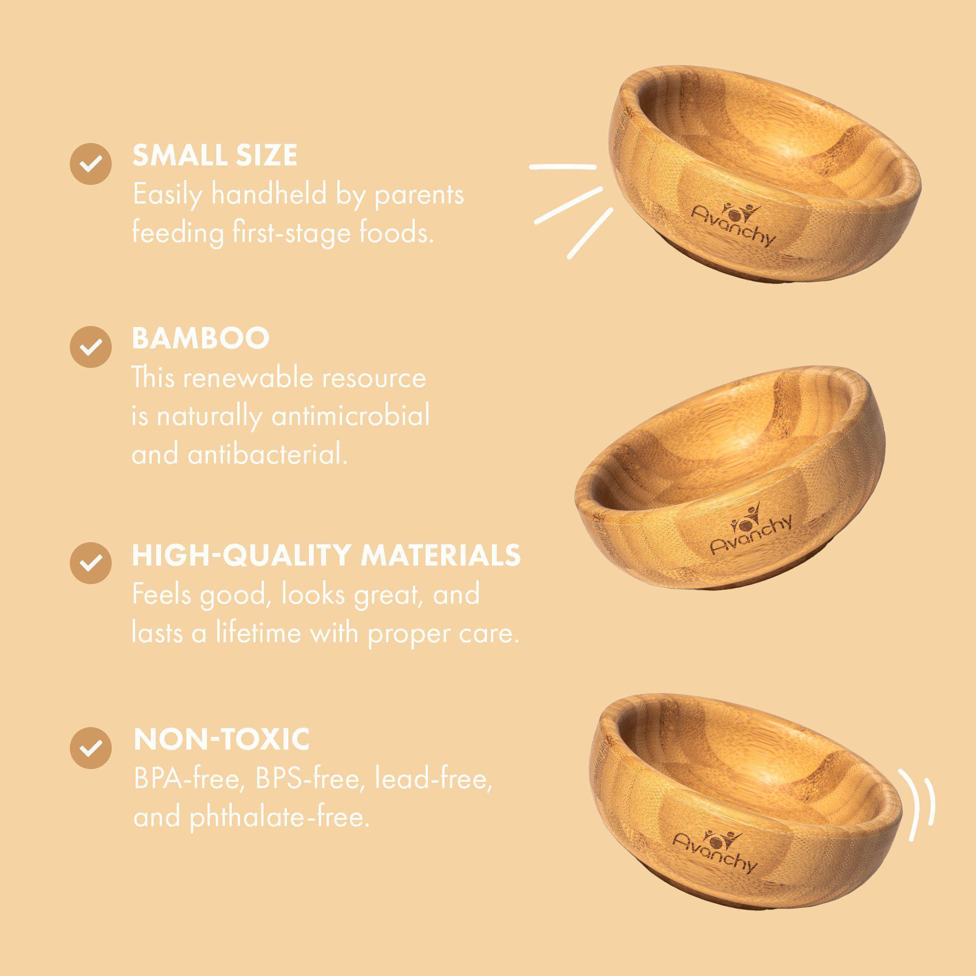 Avanchy La Petite Bamboo Mini Bowl