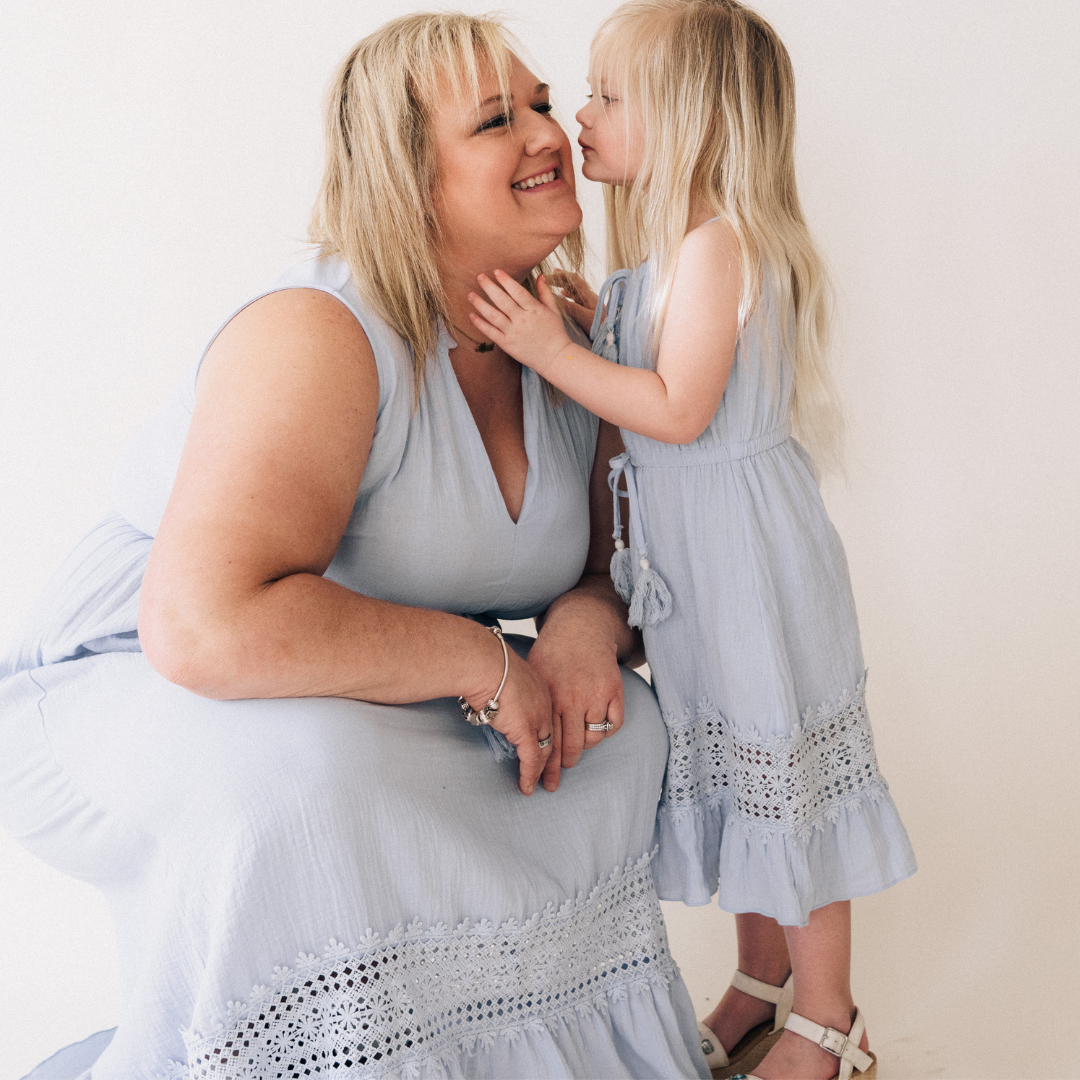 Lace Cutout Mommy & Me Dress - Women