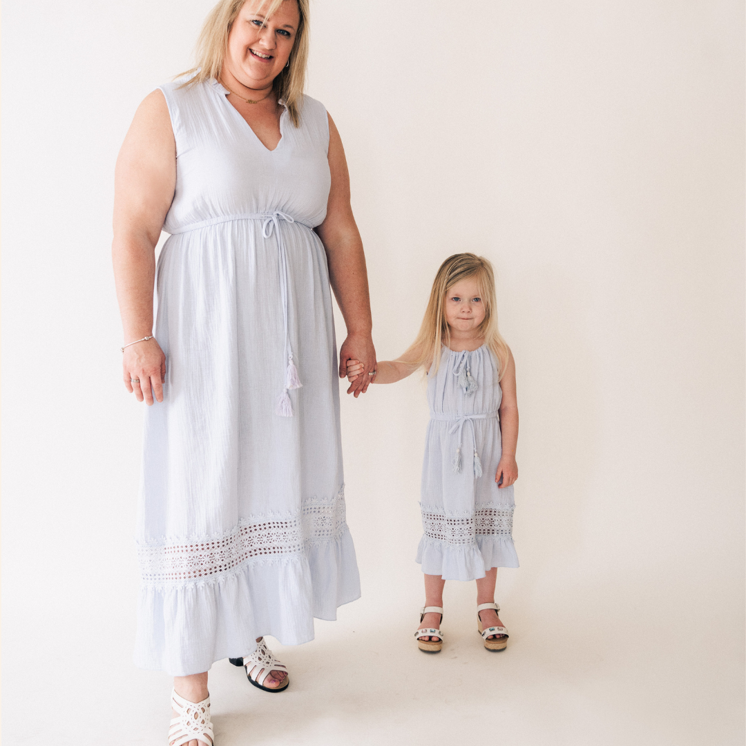 Lace Cutout Mommy & Me Dress - Women