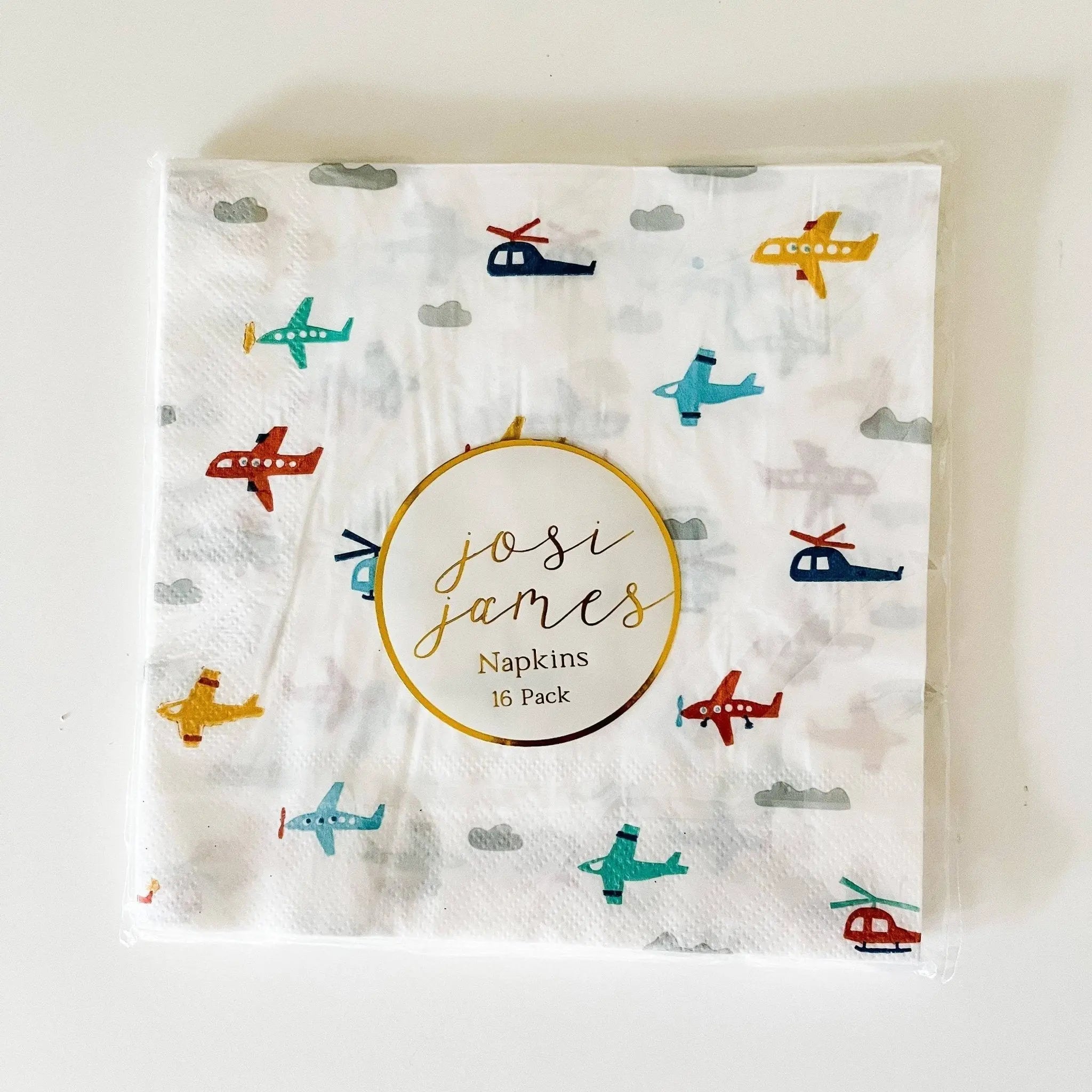 Airplane Napkins Large (16 Per Set)