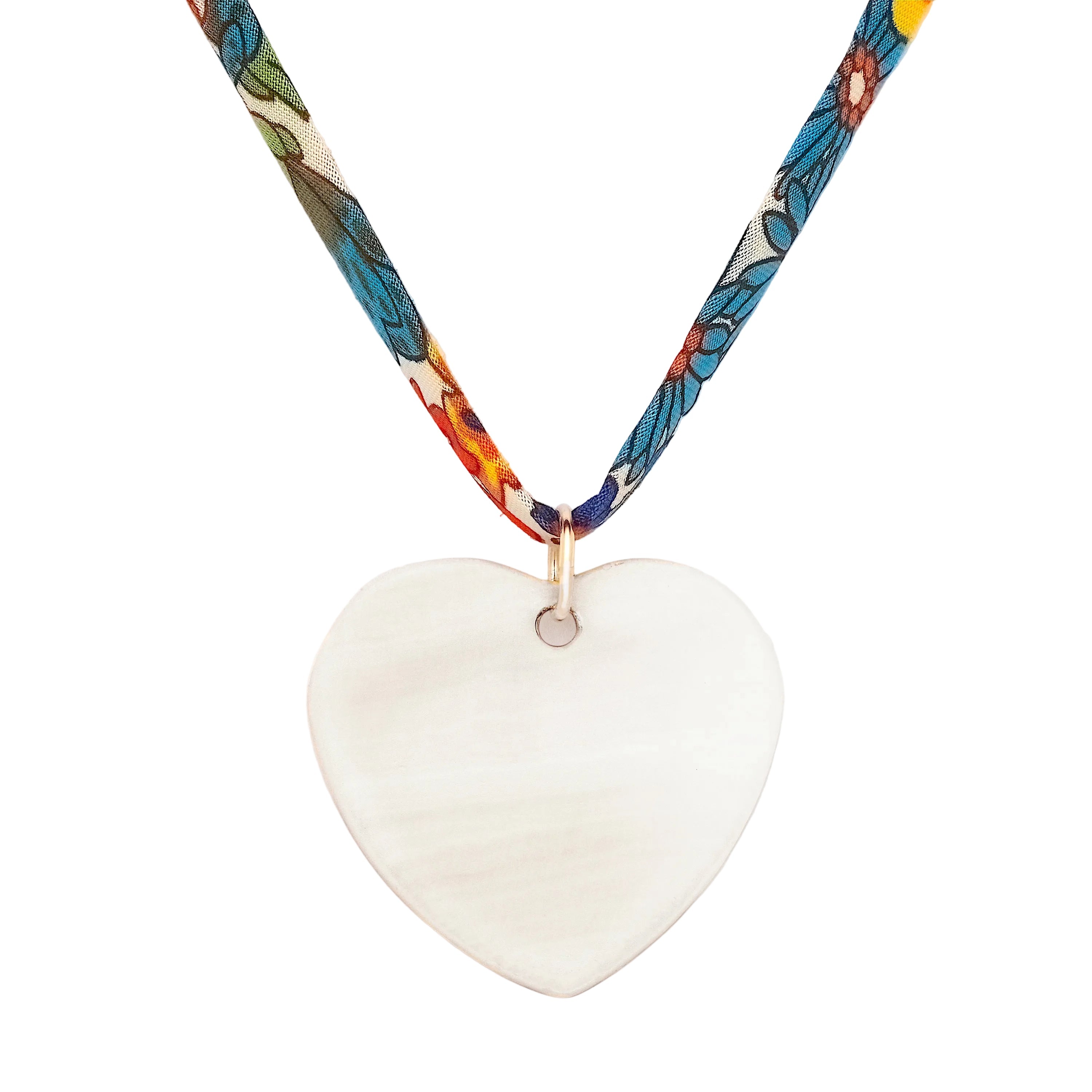 Le Catch X Oiya: Liberty Heart Charm Necklace