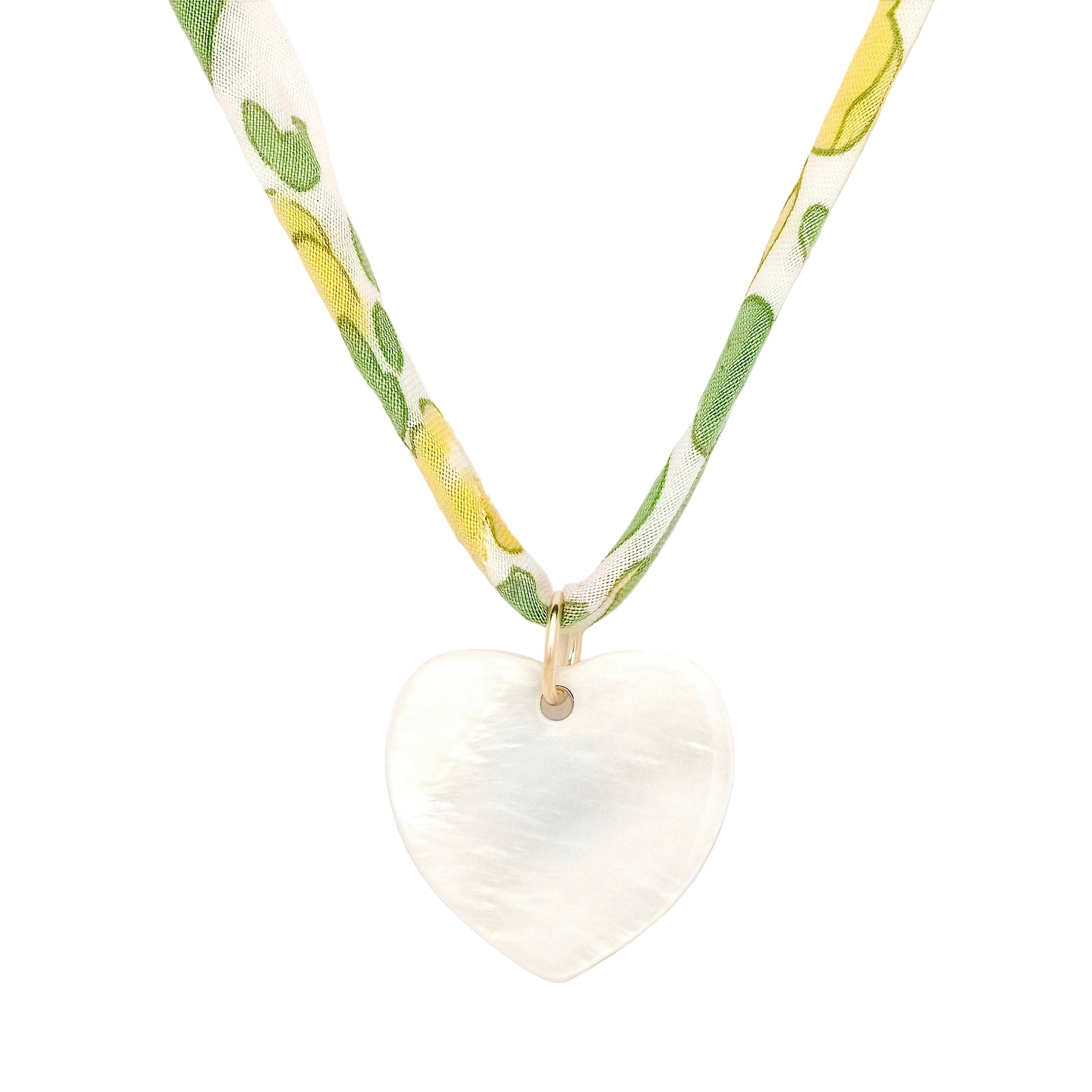 Le Catch X Oiya: Liberty Heart Charm Necklace
