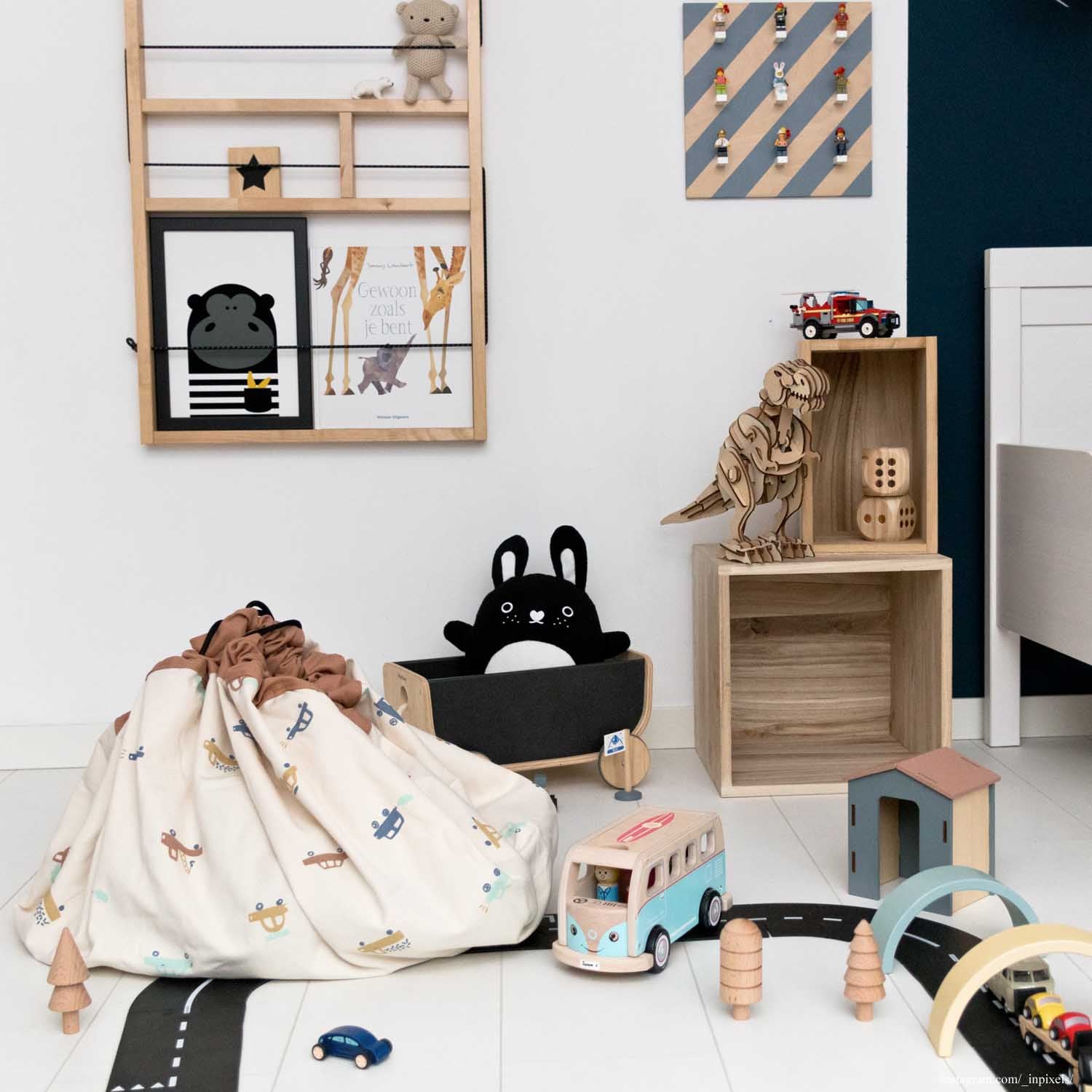 Big Cars Toy Storage Bag