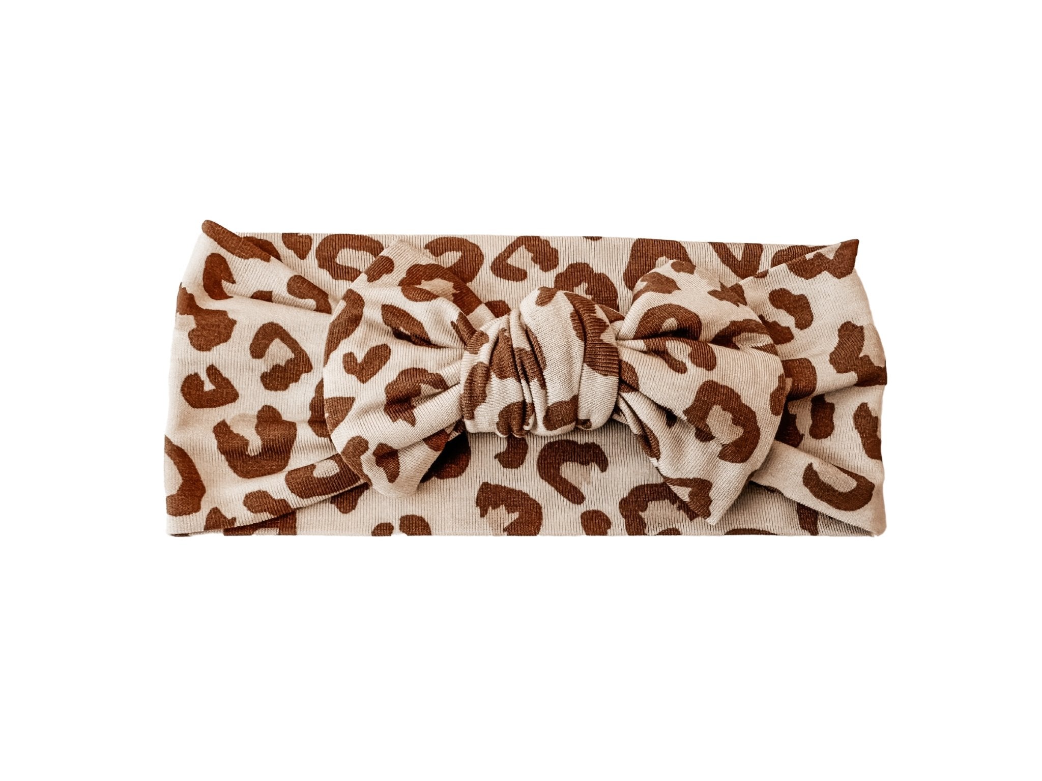 Knotted Headband - Leopard