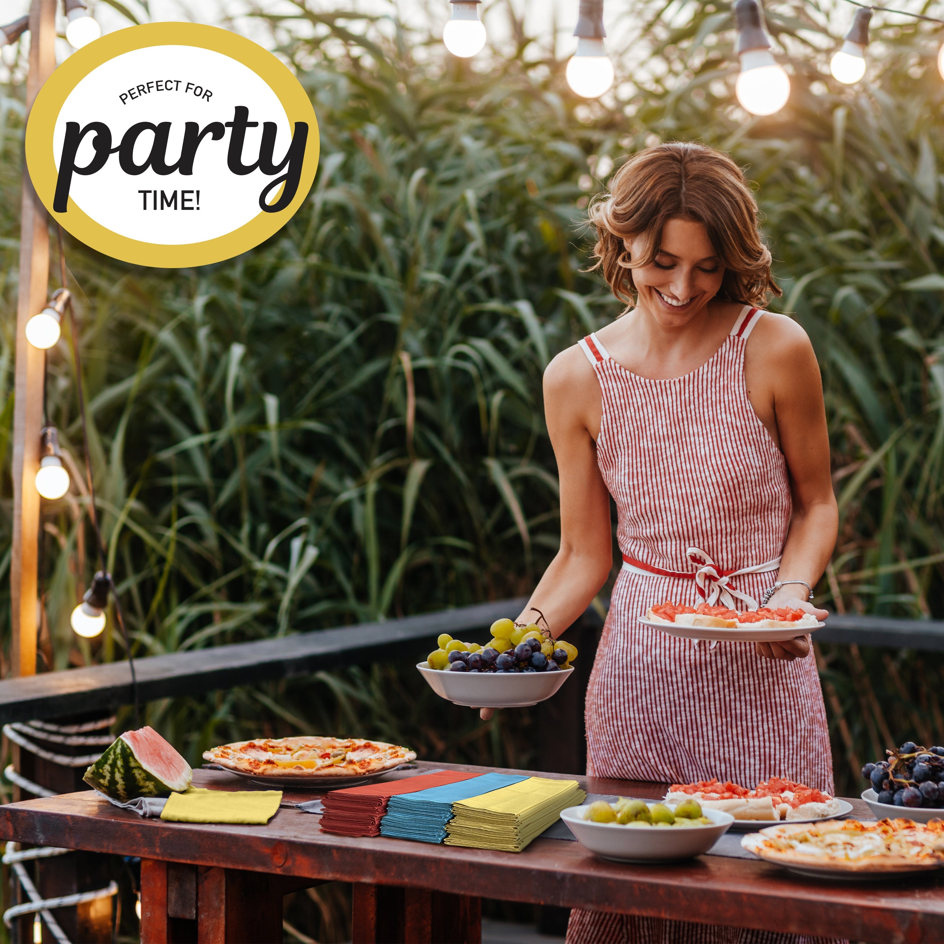 Organic Everyday Mini Napkins 12-pack – Ocean Set