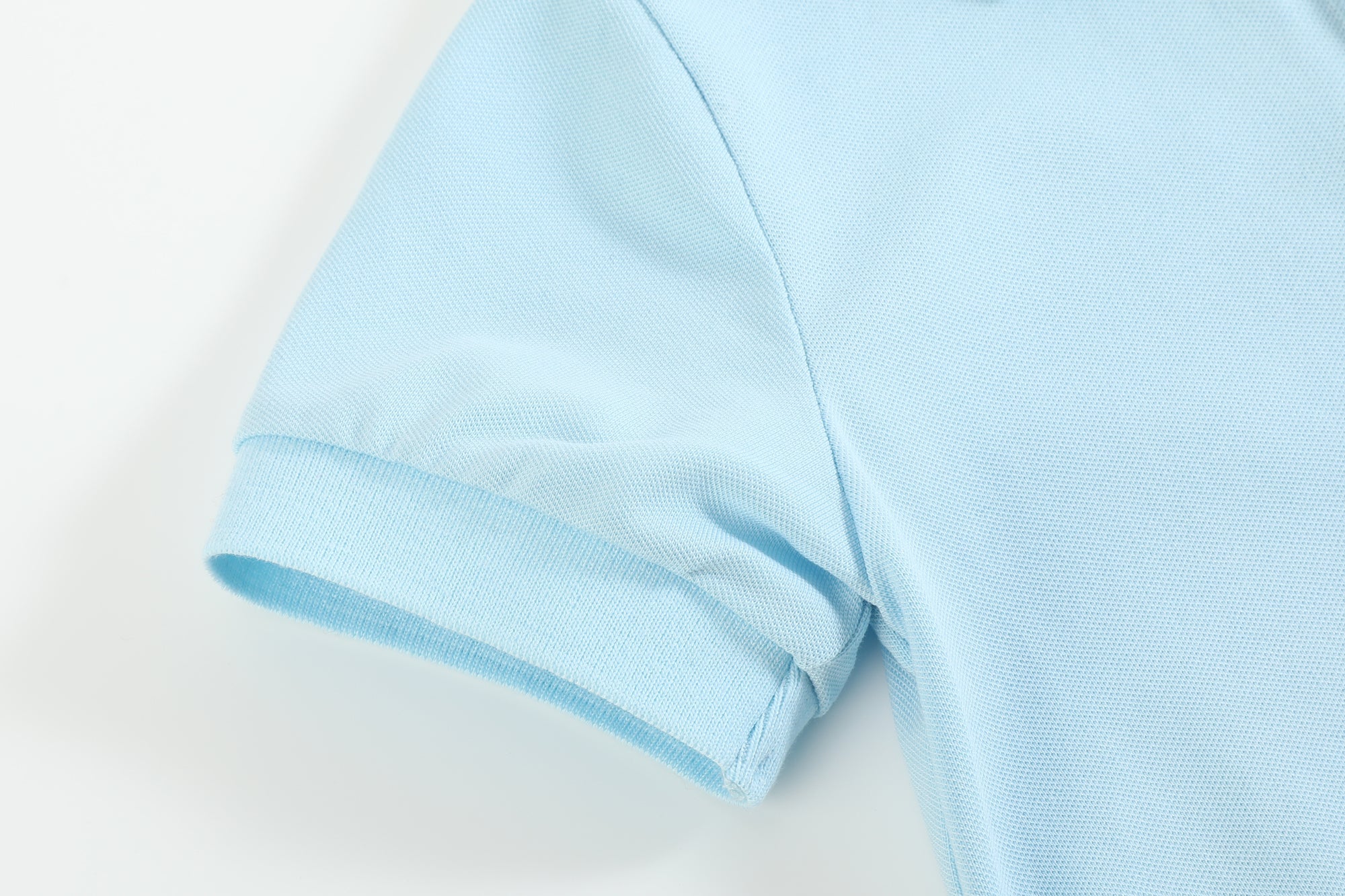 Light Blue Golf Hole Polo Shirt