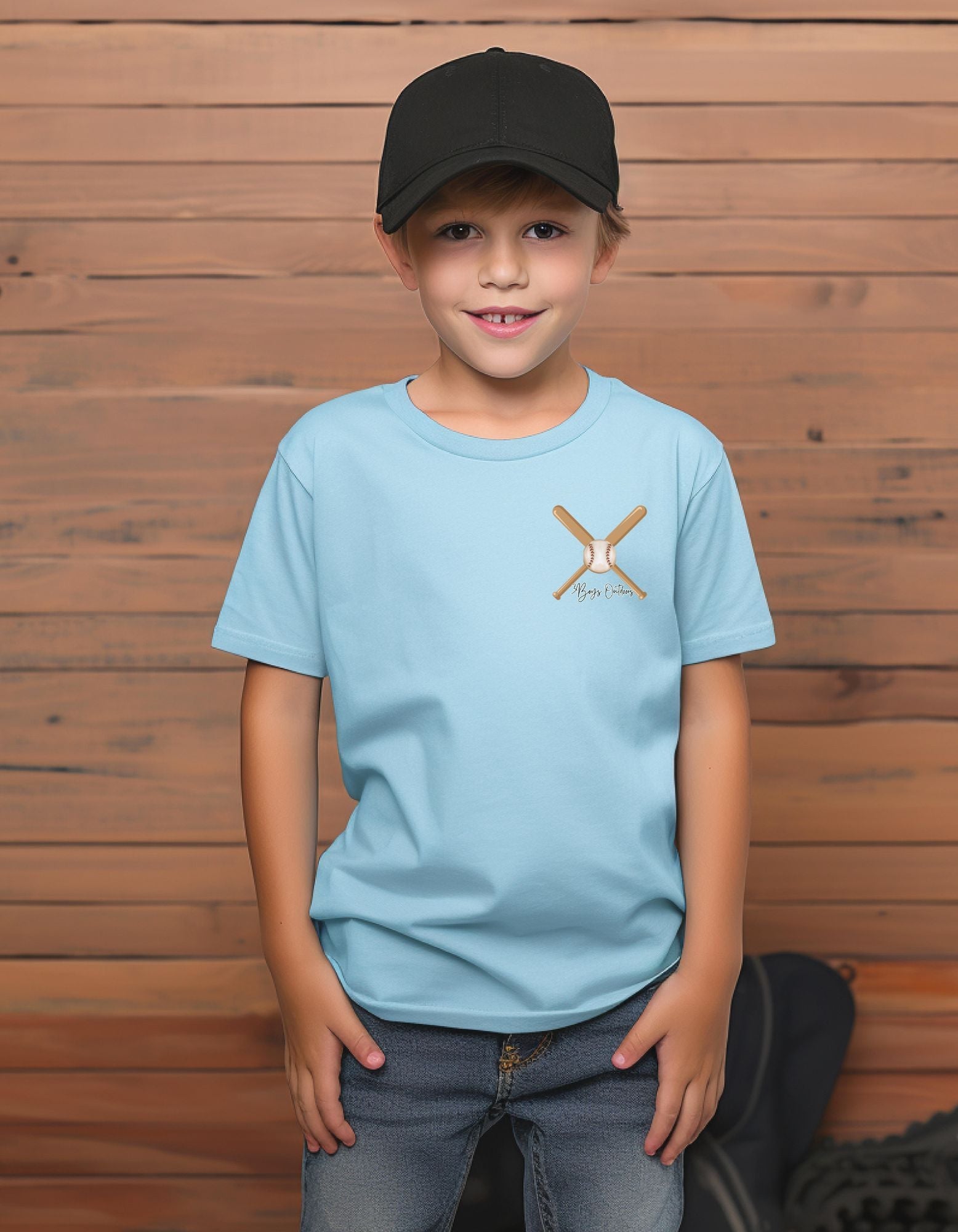 3boys Outdoors American Baseball Tee