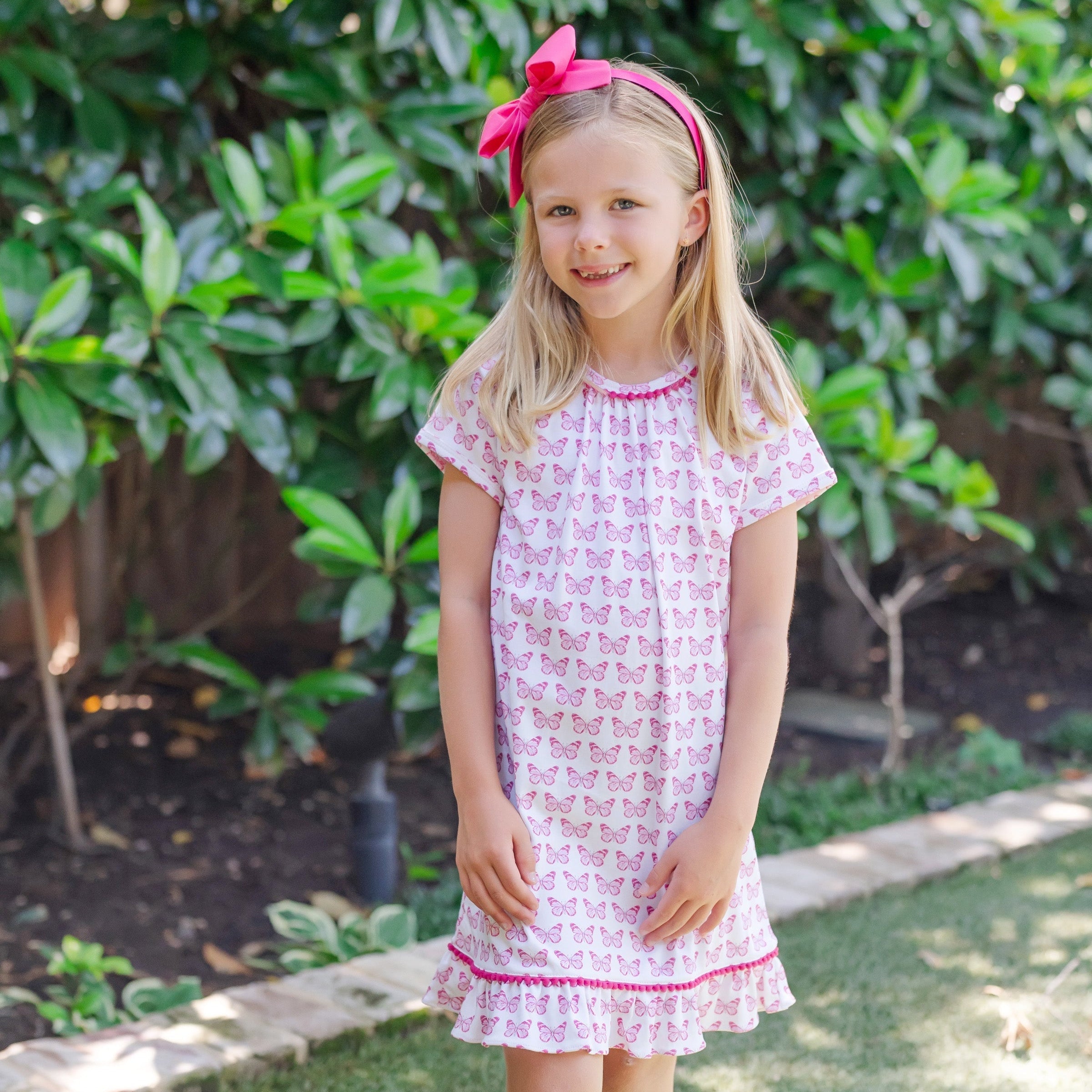 Camden Girls' Dress - Cartie Butterflies