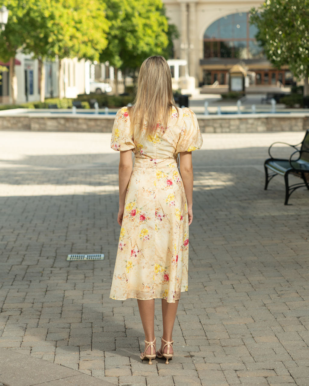 Melissa Silk Linen Dress