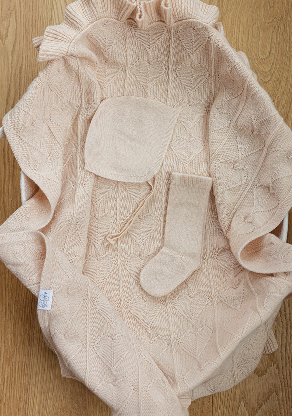 Cashmere Cloud Baby Blanket Gift Set - Butter Cream