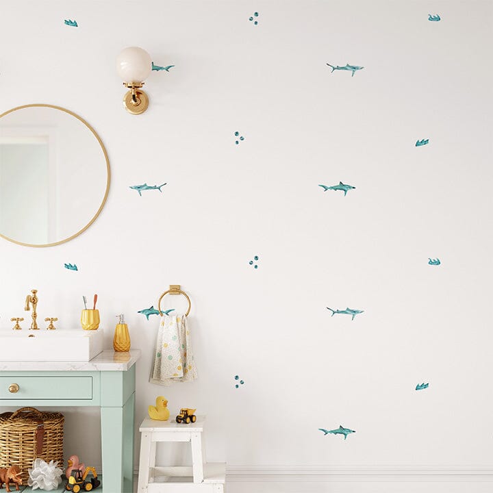 Little Sharks Wall Decals