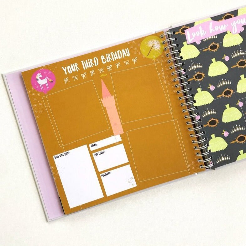 The Little Years Toddler Memory Book - Girl