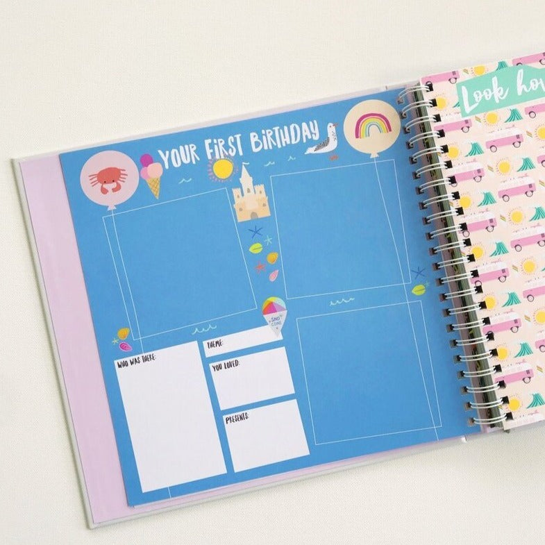 The Little Years Toddler Memory Book - Girl