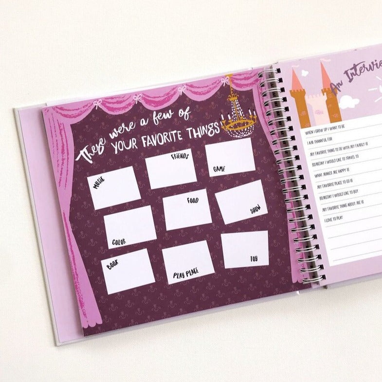 The Little Years Toddler Memory Book - Girl