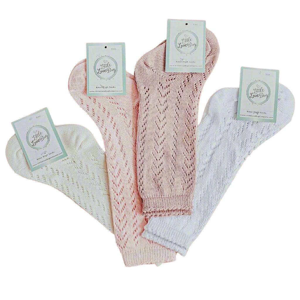 Llb Crochet Knee High Socks (2 Pairs In Each Order)