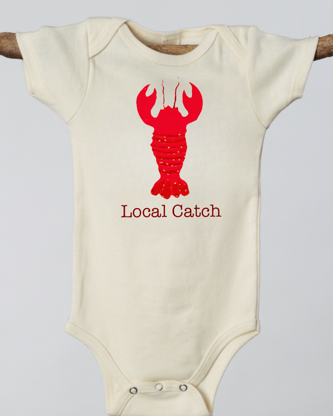 Lobster Local Catch Lobster Short Sleeve Romper