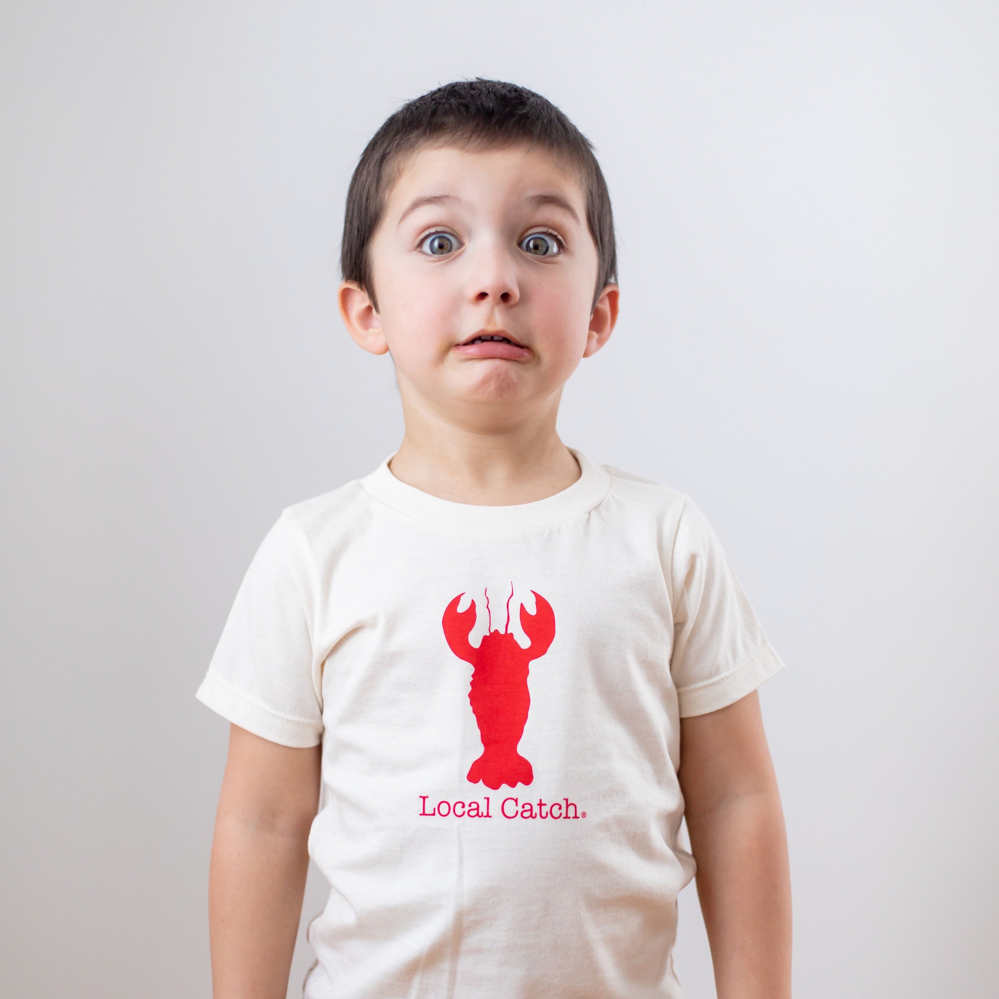 Lobster Kids T-shirt Local Catch